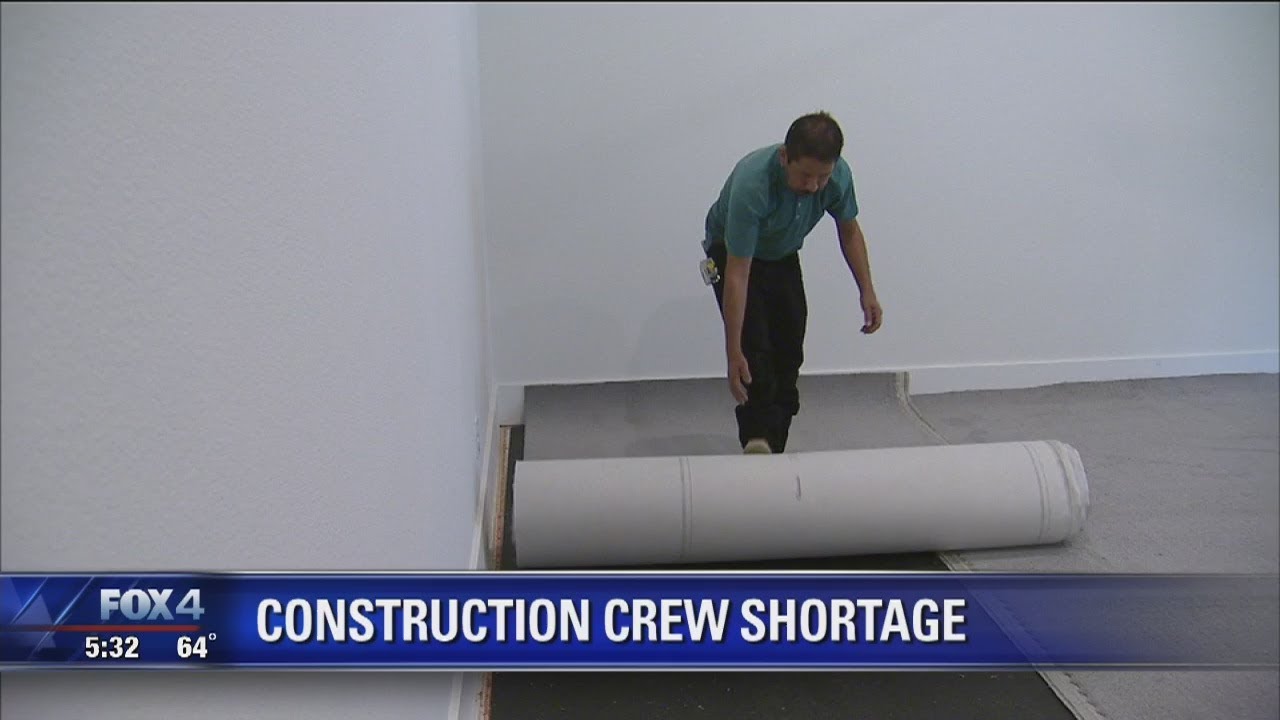 Booming Texas economy causing shortage of construction workers