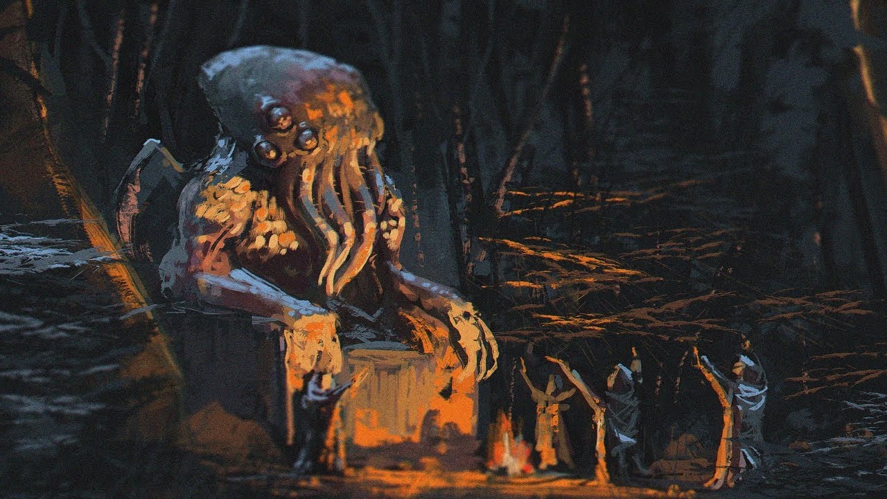 Idol of the Sea God - Dark Lovecraftian Ambient Horror Music (Royalty Free & Copyright Free)