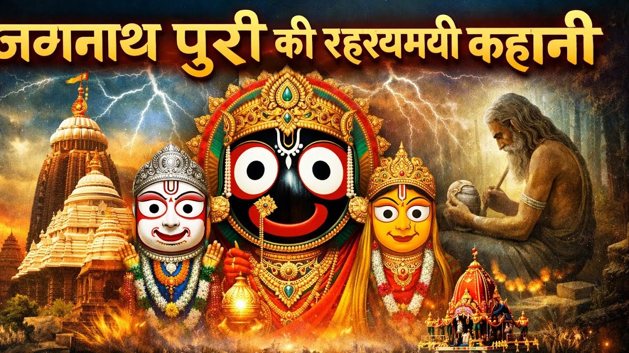 जगन्नाथ पुरी मंदिर का रहस्य | Jagannath Puri Ki Kahani | Lord Jagannath Miracles | Rath Yatra Story