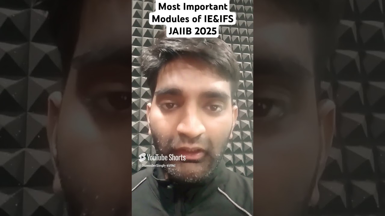 JAIIB IE and IFS Exam Most Important Modules |IE & IFS JAIIB Preparation Strategy 2025 |EduTap JAIIB