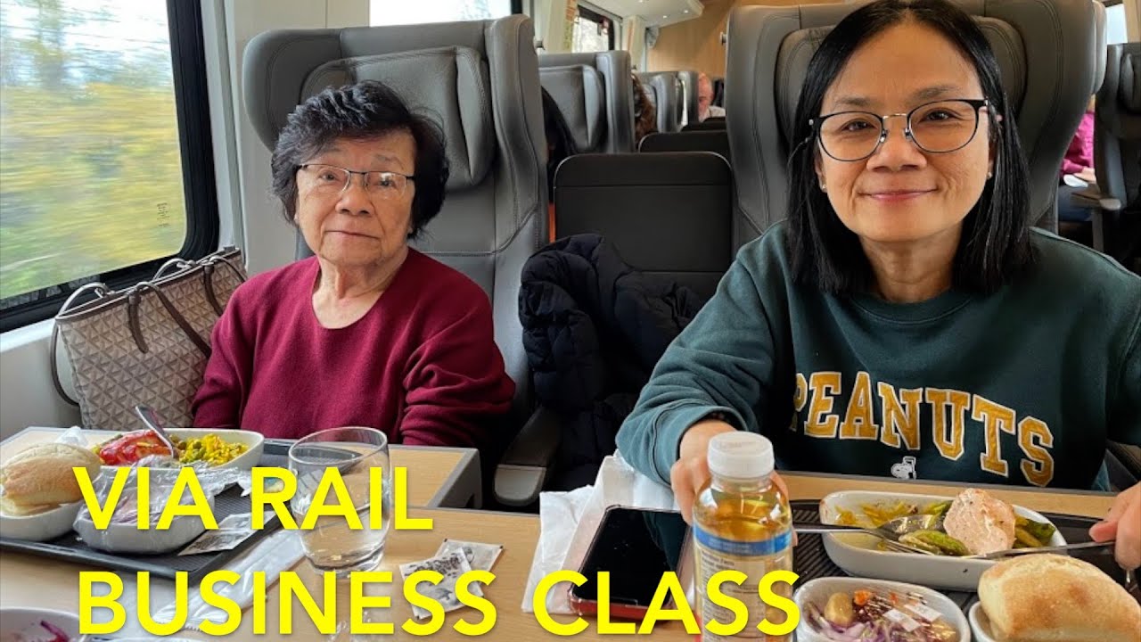 🇨🇦 VIA RAIL Business Class Toronto to Ottawa [Canadian Trails Ep. 5]