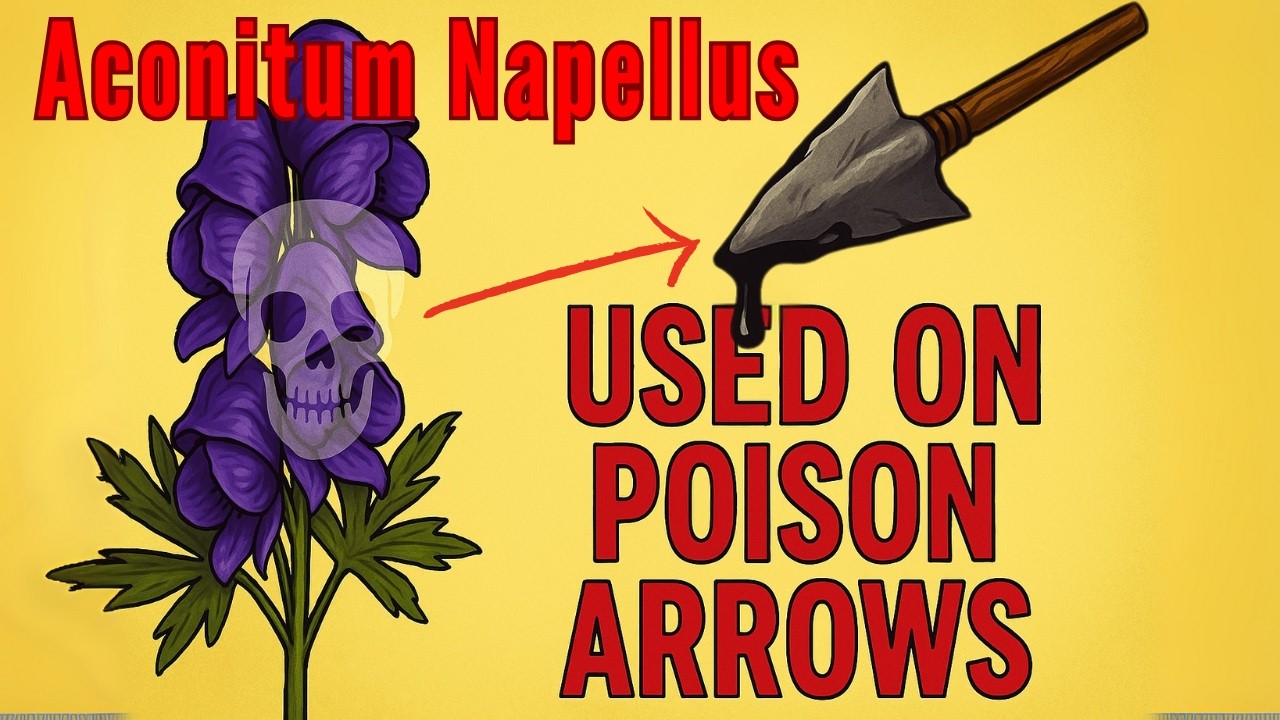 This Pretty Flower Can Stop Your Heart in Minutes! Aconitum Napellus