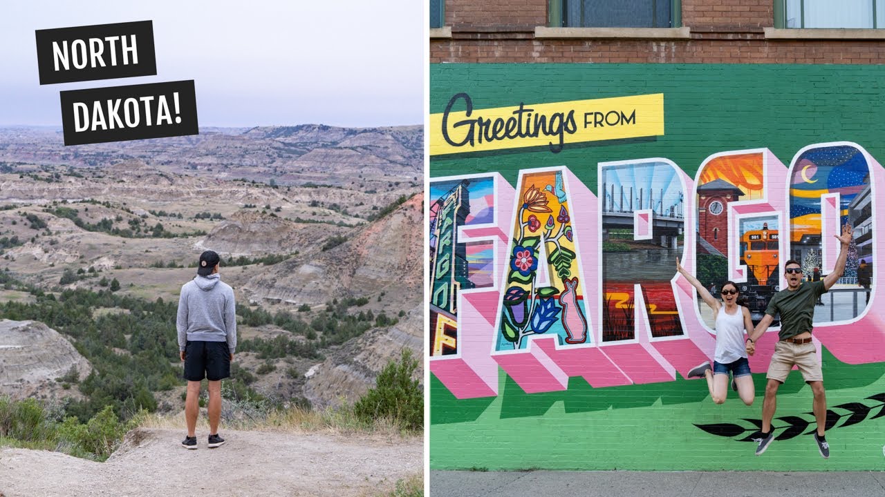 Road trip across North Dakota: Theodore Roosevelt National Park, trying North Dakota foods, & MORE!