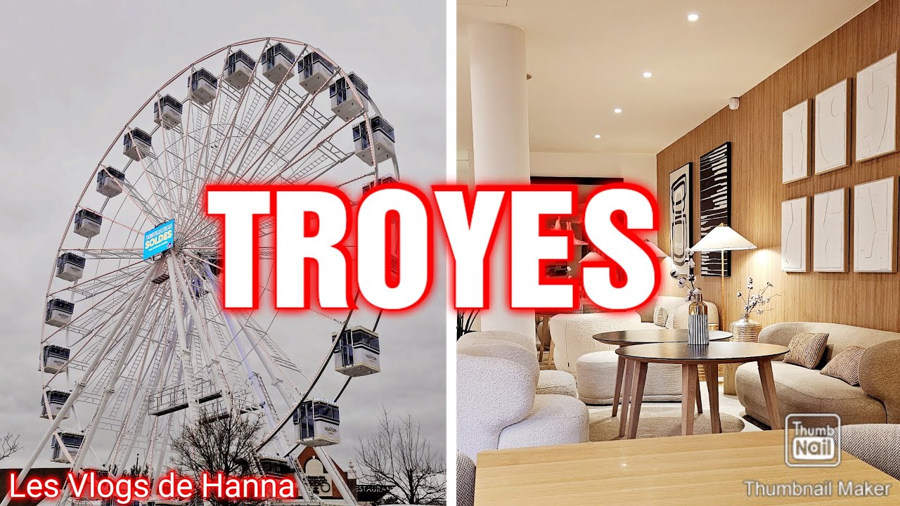 VLOG TROYES OUTLET SHOPPING VILLE ❤️🩵