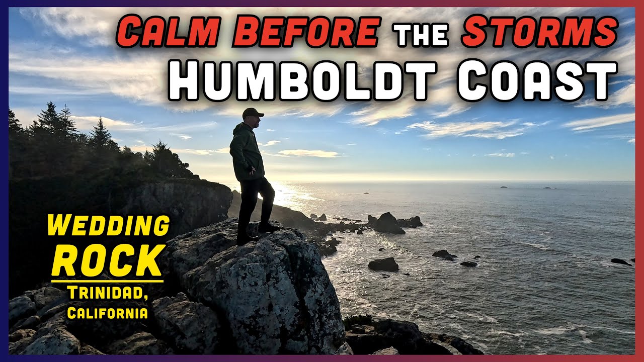 В Гумбольдте надвигаются штормы! 🌊 Виды на скалу Wedding Rock в государственном парке Sue-meg | Т...