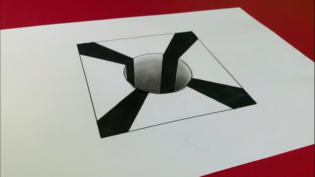 Dessin illusion facile a réaliser