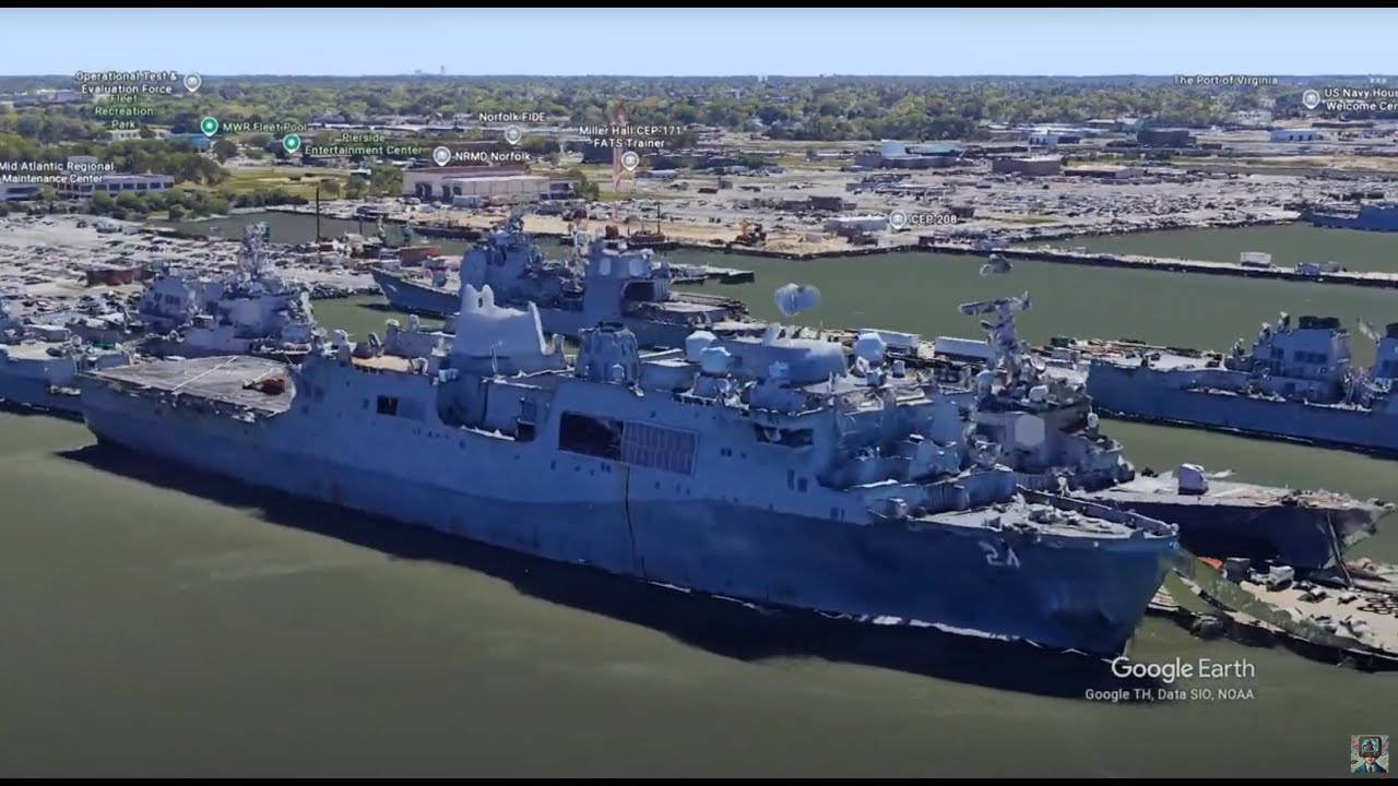 Exploring Norfolk: USS Arlington (LPD 24) San Antonio Class Amphibious Transport Dock