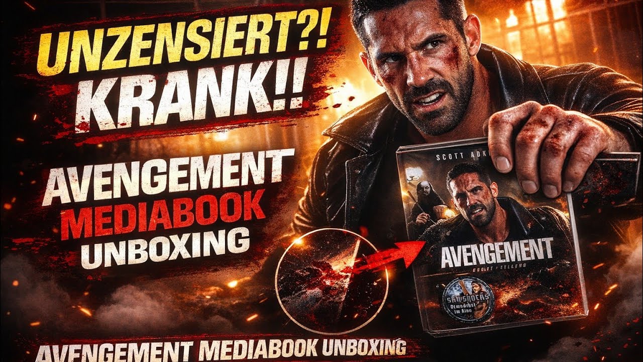  Unzensiert & brutal?! 😈 Blutiger Freigang – Avengement Mediabook Unboxing