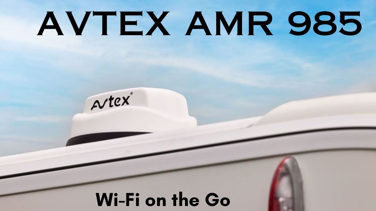 AVTEX Wi-Fi System.  AMR 985 MOTORHOME CARAVAN WI-FI #motorhomewifi #avtexwifi #campervan