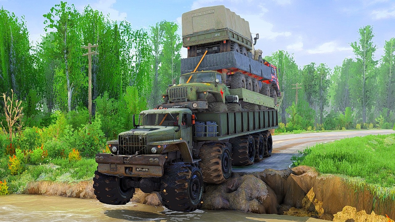 What Happens When Military Trucks Take on River Crossings with CRAZY Capabilities