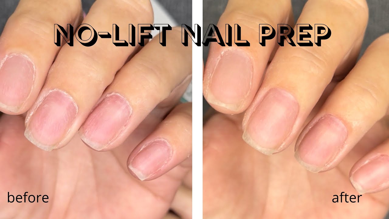 No-lift natural nail prep for dip acrylic and gel that won&rsquo;t damage your nails!