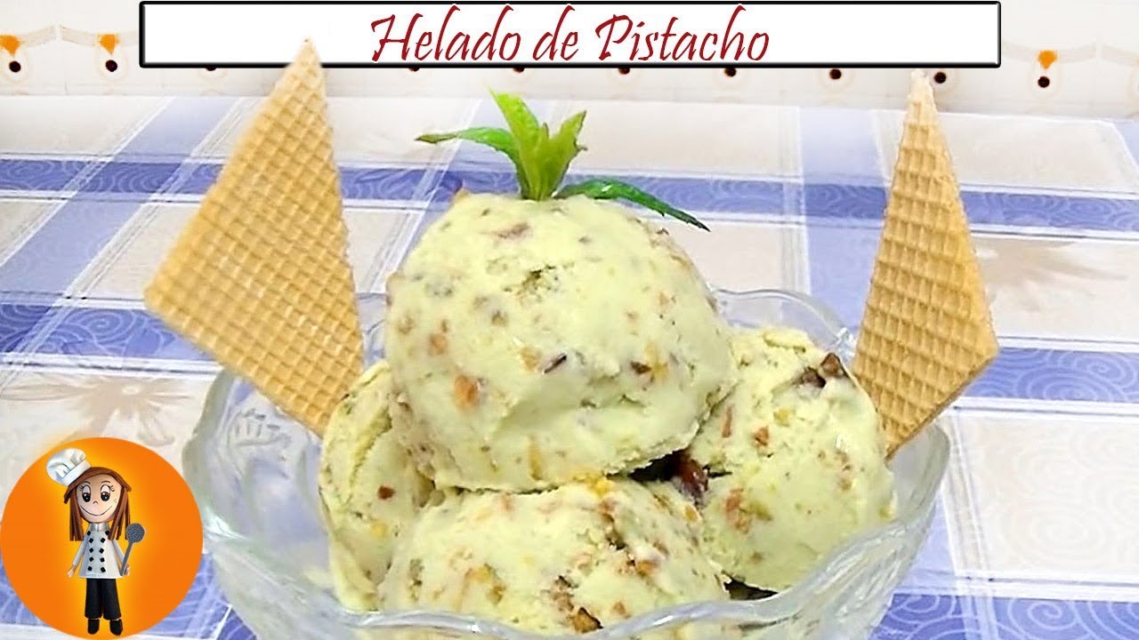 Helado de Pistacho | Receta de Cocina en Familia