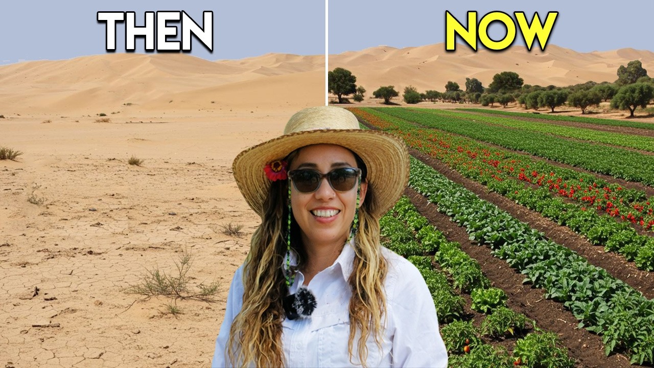 How This Woman Turns Sandy Desert Into Fertile Soil That Saves Water!