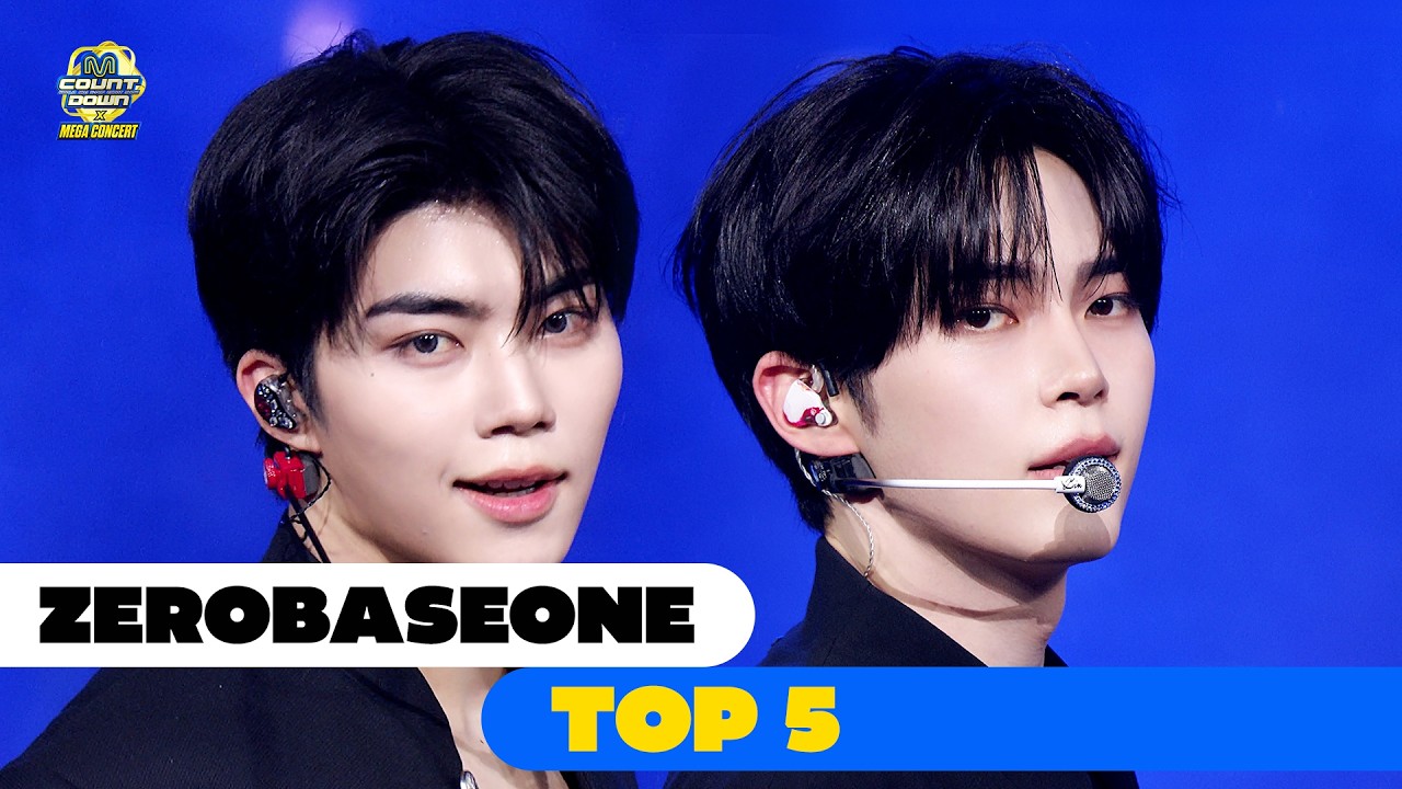 [4K] ZEROBASEONE - TOP 5 | 엠카운트다운 X 메가콘서트 | #엠카운트다운 EP.931 | Mnet 260604 방송