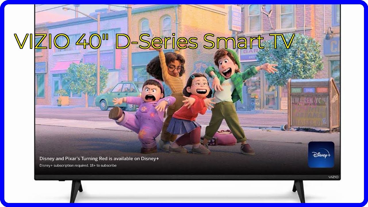REVIEW (2025): VIZIO 40" D-Series Smart TV. ESSENTIAL details.
