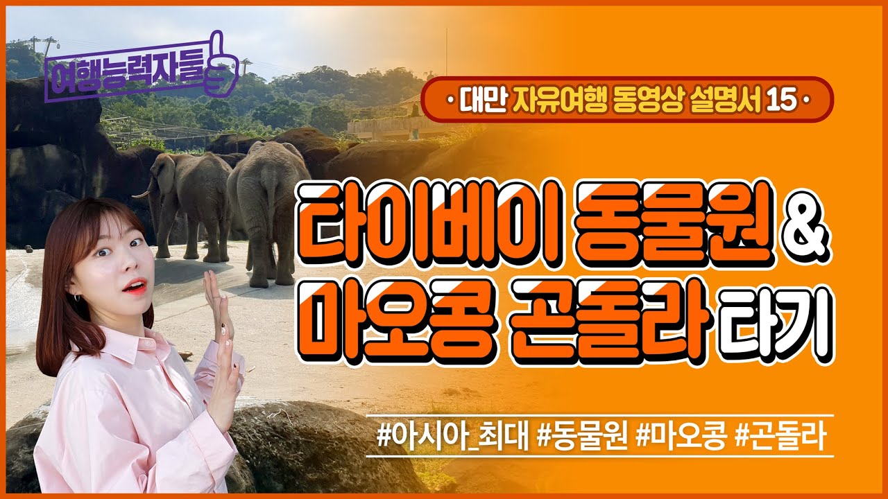 [대만자유여행 15편] 아시아 최대 동물원! 타이베이 동물원 & 마오콩 곤돌라 타기(대만,대만여행,타이베이여행,타이베이자유여행,타이페이여행,타이페이자유여행,타이베이자유여행코스)