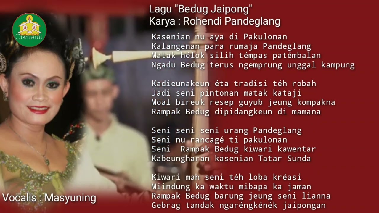 JAIPONG RABED (LIRIK LAGU)