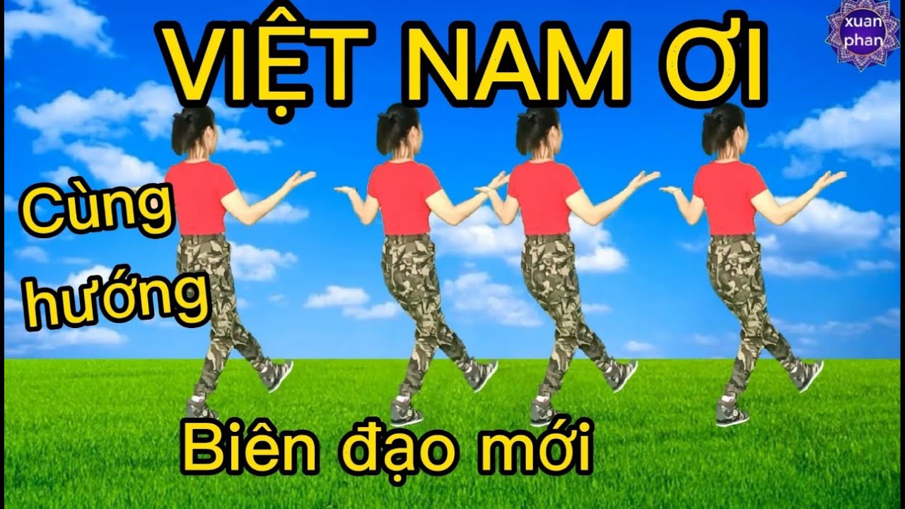 🇻🇳VIỆT NAM ƠI // ZUMBA// C&Ugrave;NG HƯỚNG ( BI&Ecirc;N ĐẠO MỚI - SI&Ecirc;U  ĐẸP )🇻🇳. HƯỚNG DẪN BẤM 🔽.