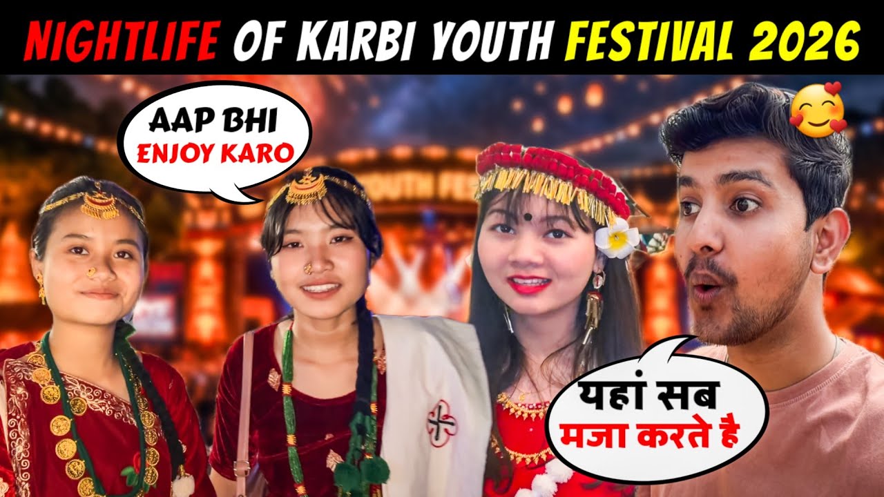 Nightlife of Karbi Youth Festival 2026 | KYF Taralangso 2026 | Karbi Youth Festival 2026 