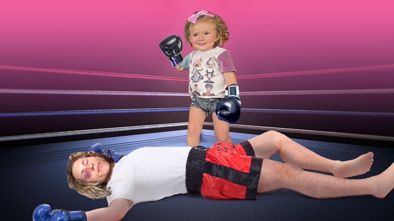 I BOXED MY 2 Year Old Daughter