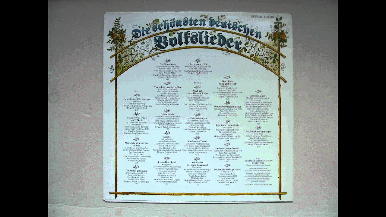 Sandmännchen (Die Blümelein, sie schlafen)