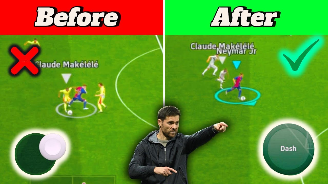 Как вести мяч как профессионал в онлайн-матче ✨ eFootball 2025 Mobile🎮