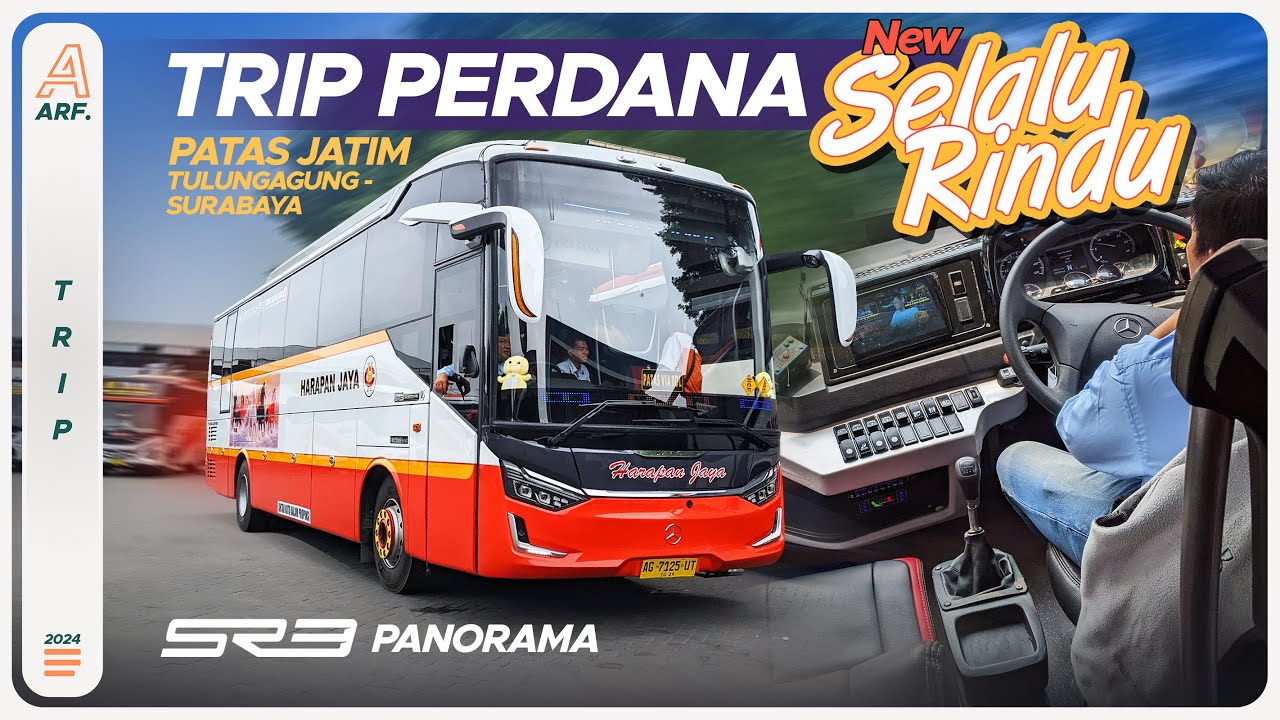 New SELALU RINDU 😍 SR3 SINGLE GLASS Harapan Jaya Perdana Jalan PATAS Tulungagung - Surabaya