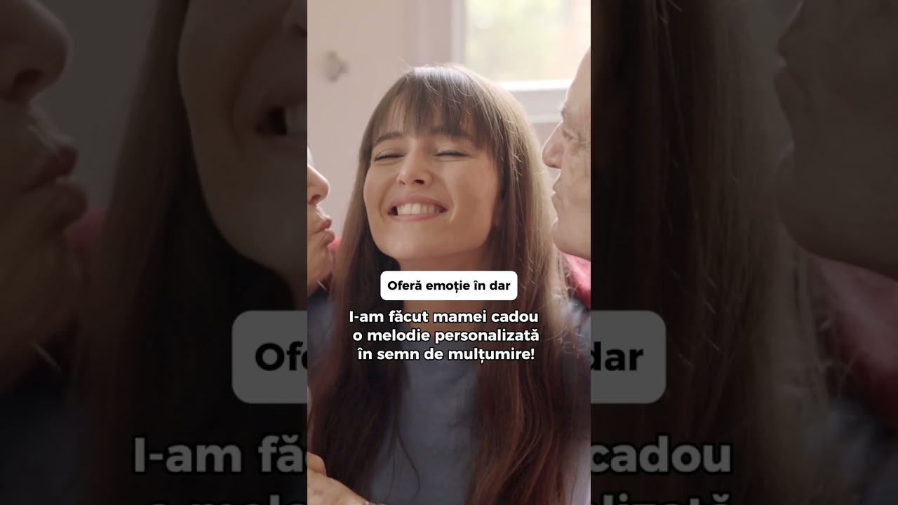 Oferă un cadou care se ascultă cu inima!