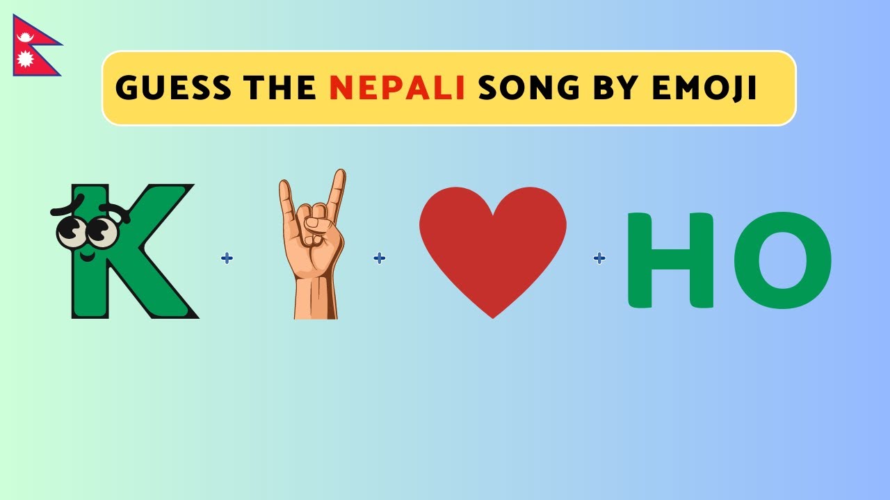 Guess the Nepali Song by Emoji Challenge | ITS Quiz Show | Part 15