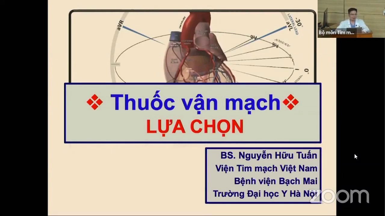 Thuốc vận mạch [Dược lý 11/14]: Noradrenalin, dopamin, dobutamine