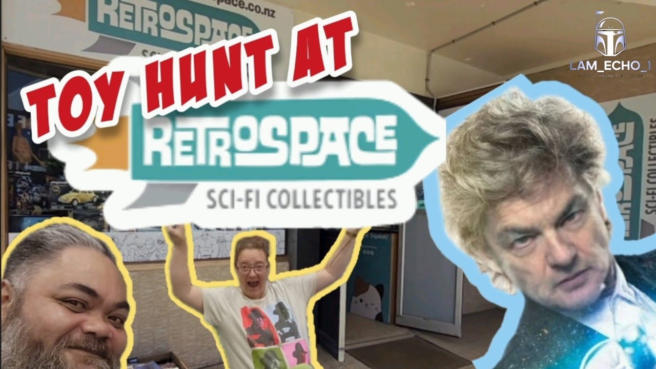 Episode 36: Toy hunt @ Retrospace Sci-Fi Collectibles in Takapuna, NZ! #retrospace