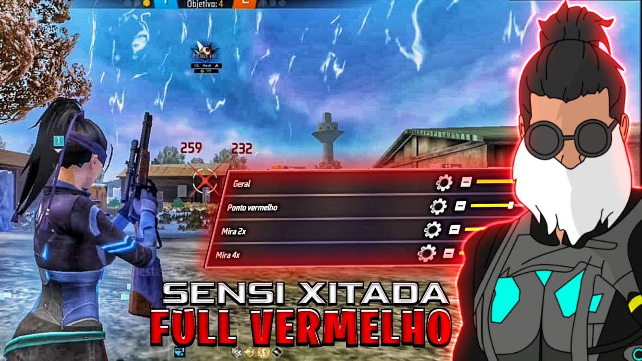 SAIU! A MELHOR SENSIBILIDADE XITADA DE 2026 😱🔥 | FREE FIRE