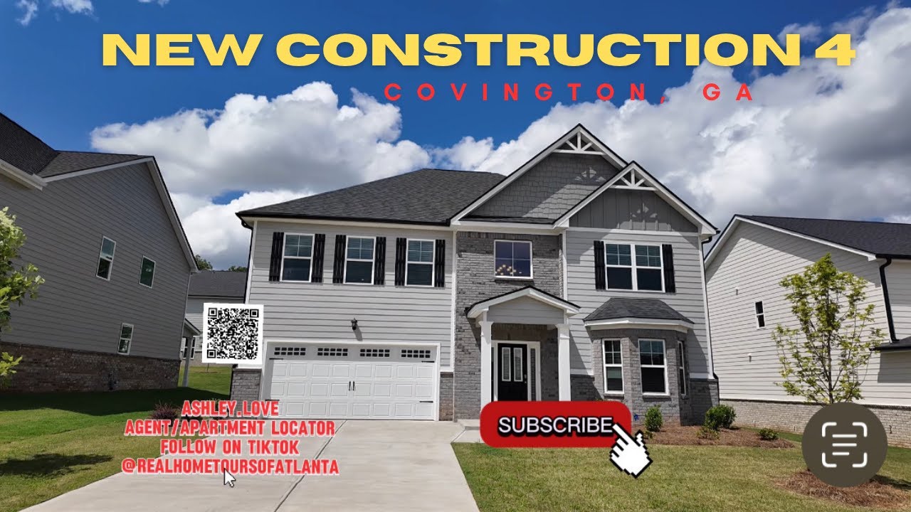 New Construction Living in Covington GA |$432,460   Home 4bed,2.5bath 3,308 Sq