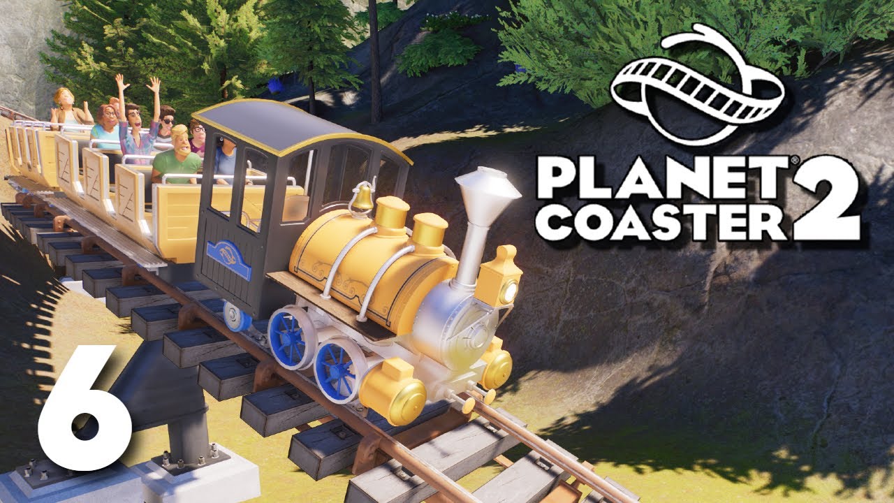 Planet Coaster 2- Ep 6- MINE TRAIN COASTER