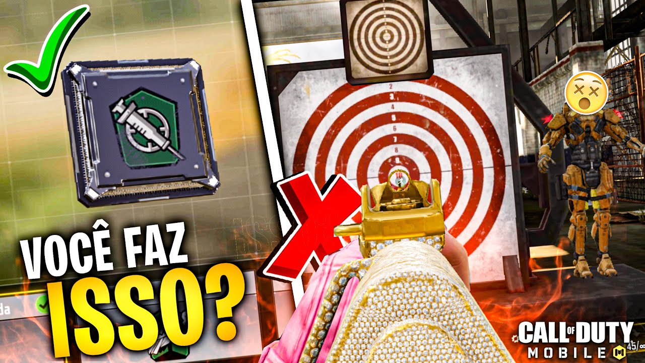 10 ERROS que *VOCÊ* COMETE e NÃO SABIA! - DICAS CALL OF DUTY MOBILE // COD MOBILE