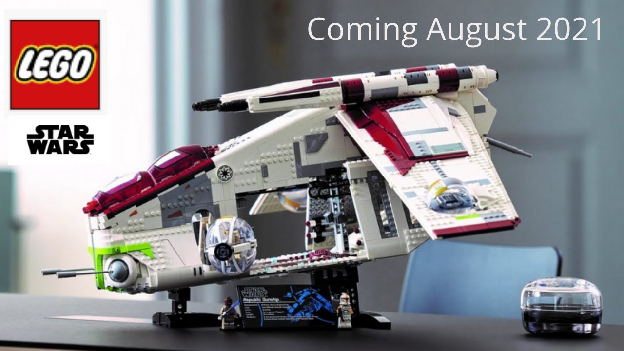 LEGO 75309 Star Wars Republic Gunship&trade;2021 Revealed - Coming August 2021