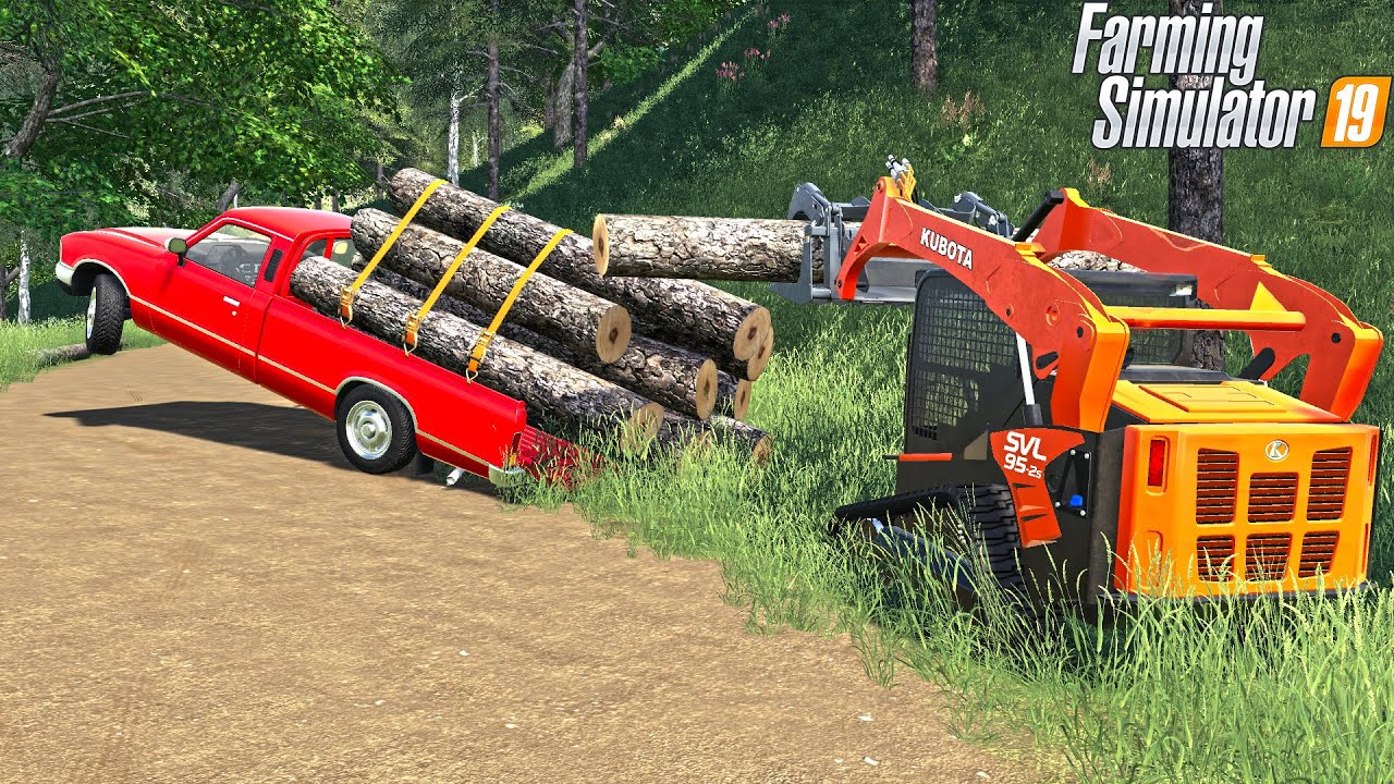 DESTROYING 1978 WORK TRUCK! (5,000 POUNDS) | FARMING SIMULATOR 2019