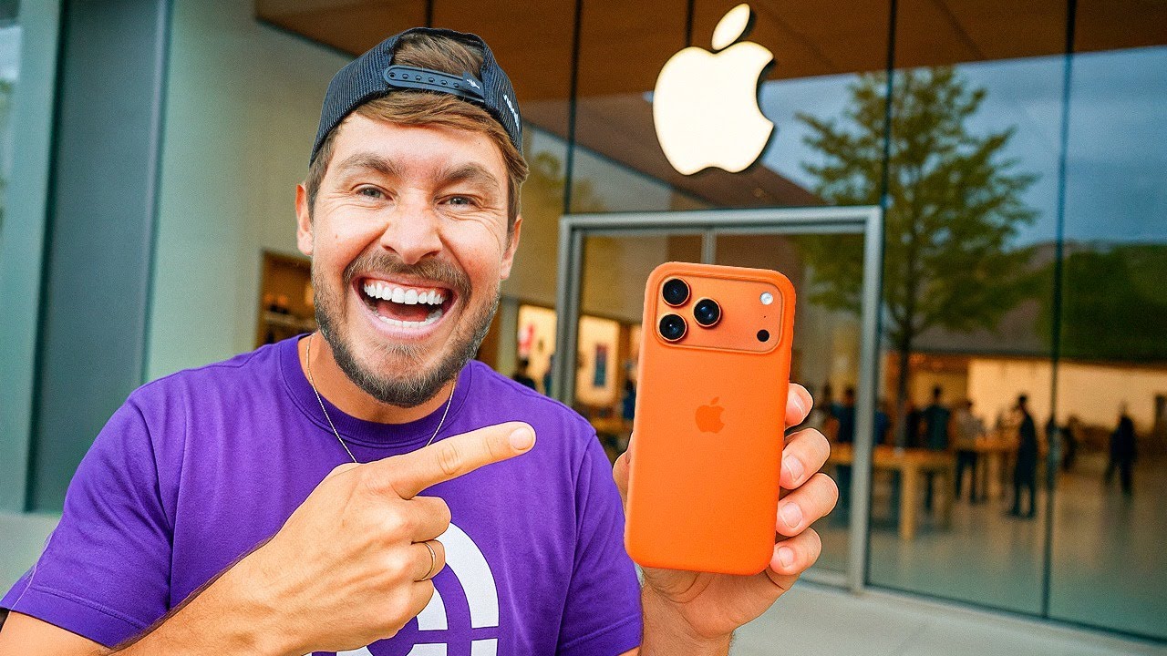 COMPREI O NOVO IPHONE 17 NOS ESTADOS UNIDOS