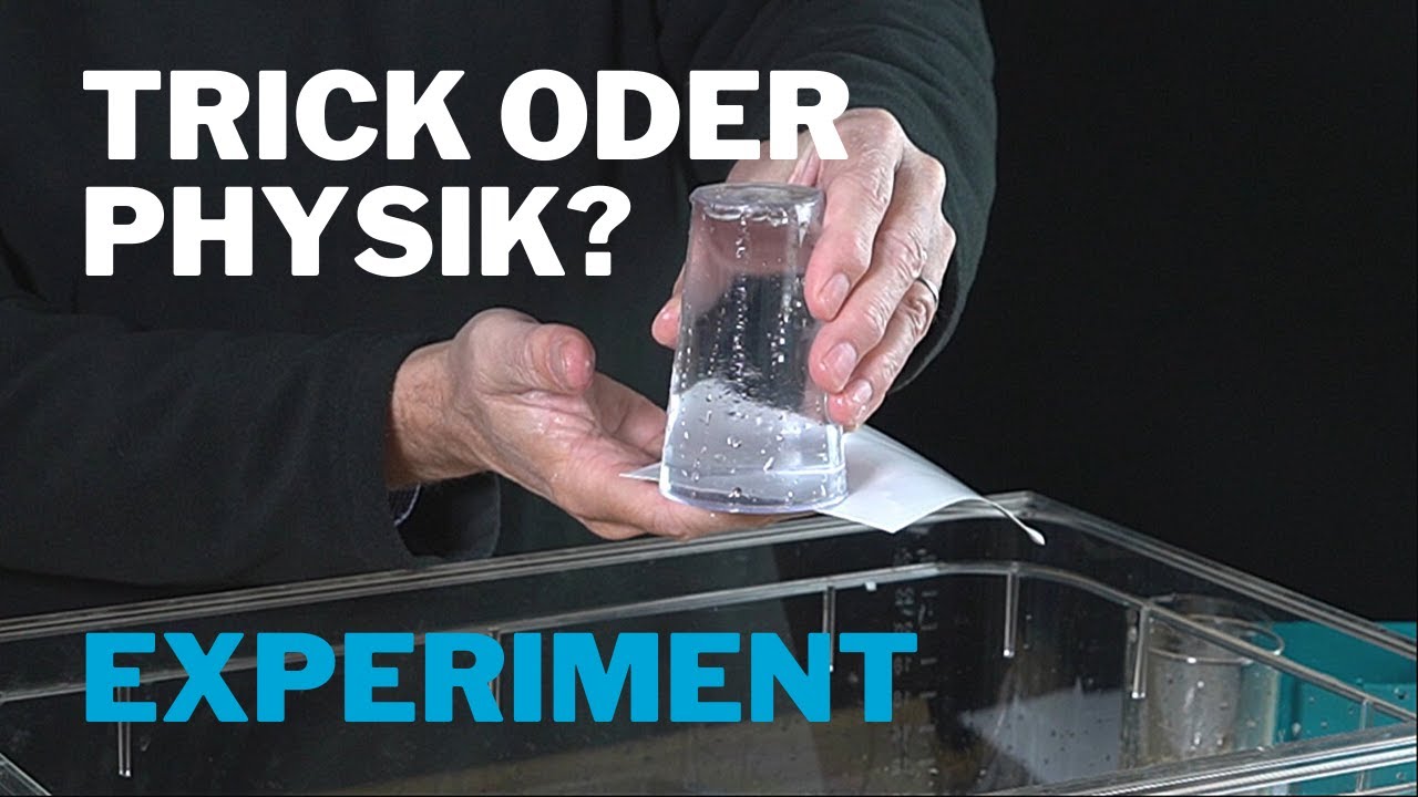 Das magische Glas - Trick zum Nachmachen