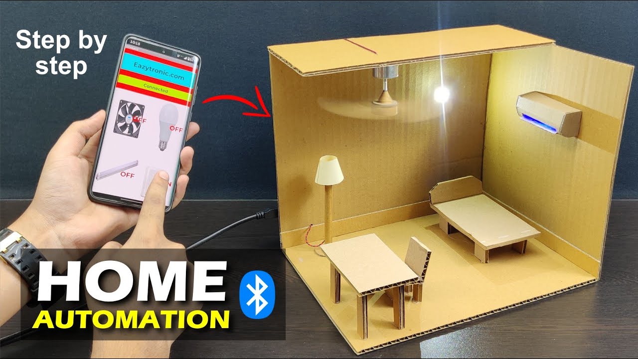 How to make Smart Home Automation using Arduino Uno|| Home Automation|| DIY Smart Home|| robotic 