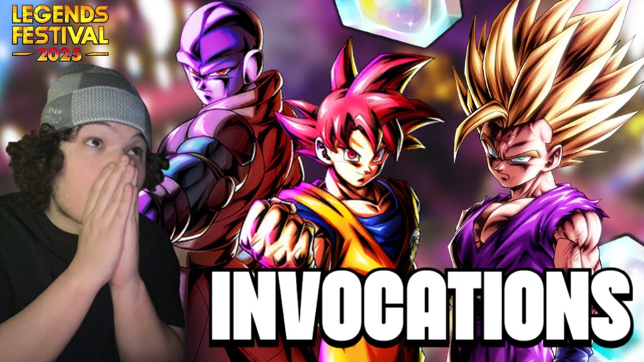 🤯HAIA-DRAGONNNNNNNN!!!! INVOCATIONS GOHAN SSJ2 & GODKU LF [DB LEGENDS]