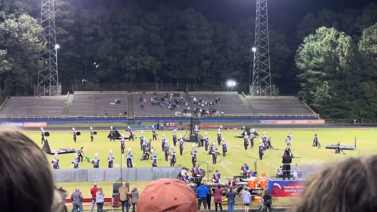 Sanderson High School Marchibg Band Halftime 10.17.25