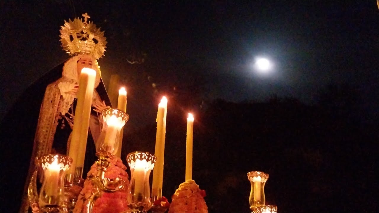 Rosario Vespertino de la Virgen de Patrocinio | Hermandad de la Lanzada | Huelva 2024 (HD)