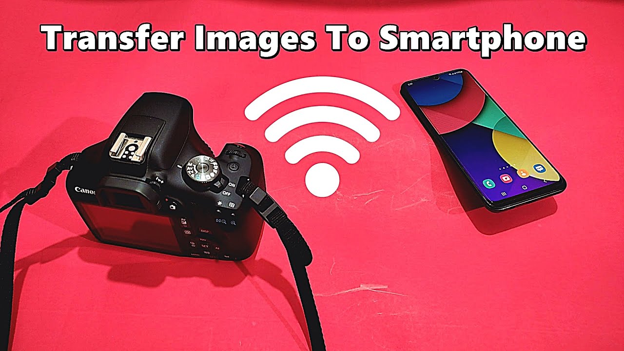 How To Connect Canon EOS 1500D Wifi To Smartphone | Transfer Photos DSLR To Smartphone via Wifi