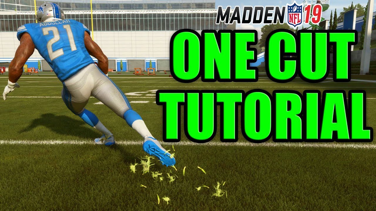 Madden 19 ONE CUT SPEED BOOST TUTORIAL! - Daryus P Madden 19 Tips & Tricks
