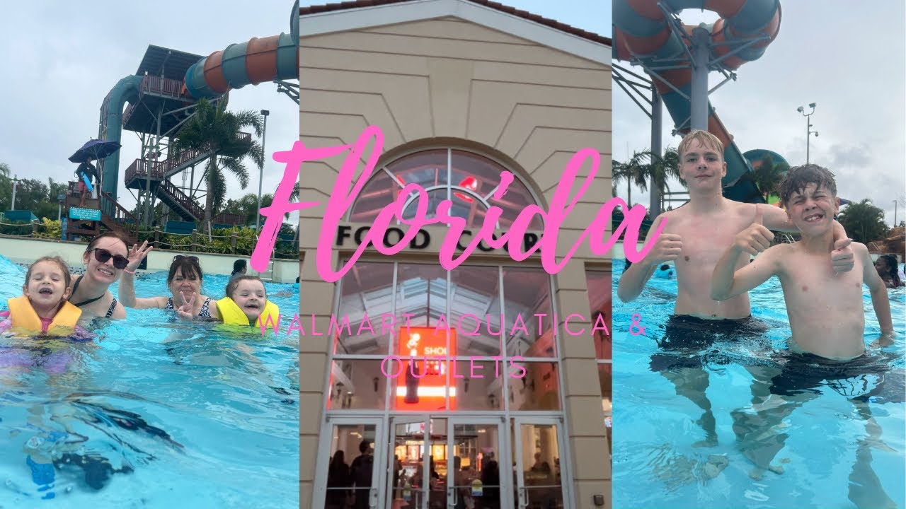 Florida Vlog 2024 | Day 3 | Walmart, Aquatica and Outlets