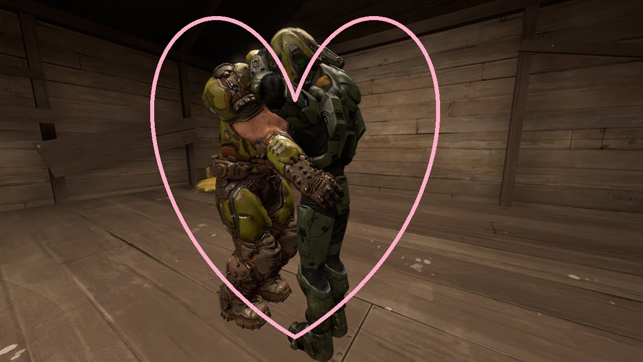 How Master Chief vs Doom Slayer would actually go...