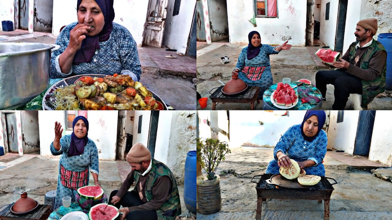 ولد عمتي منسانش صيفط لينا حقنا تال دار🍉مي فرحات لقاتني موجدة الفطور.صدمتهم 🤲ان الله وان اليه راجعون 