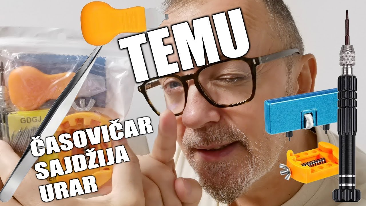 TEMU alat za satove - Uradi sam popravku i zaboravi na skupe servise! 💸