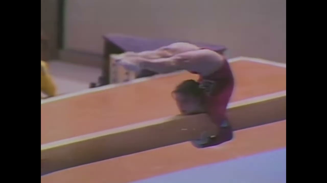 Olga Korbut URS - 1976 Olympics AA Balance Beam